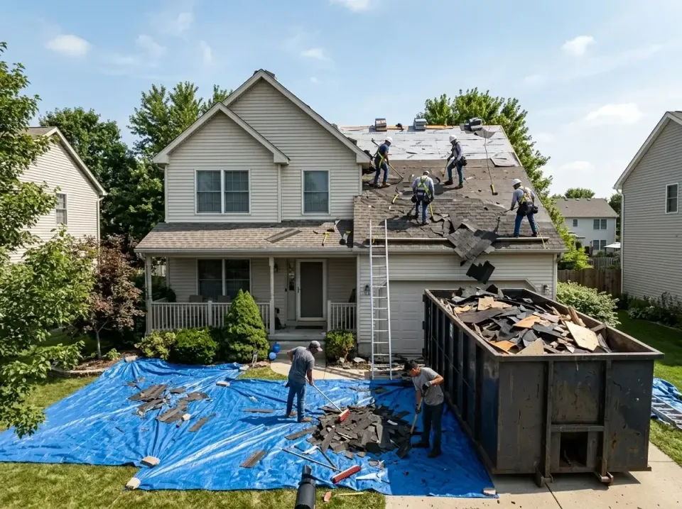 roof-replacement-debris-remova-004 — frequently asked questions, Cheapest Dumpster Rentals in Riva, MD